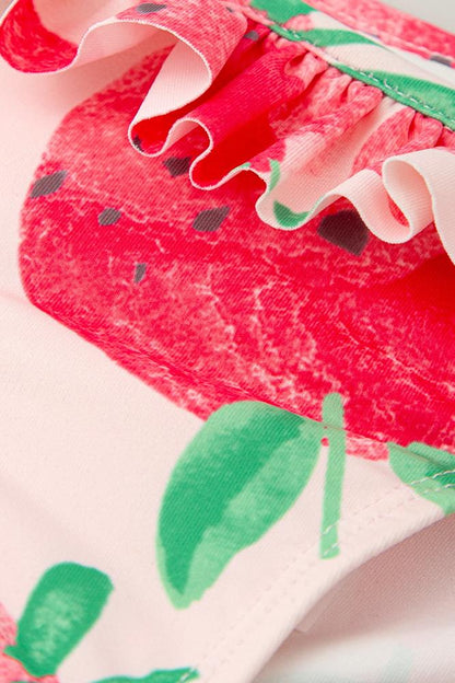 BIKINI BAMBINA  ROSSO 4043 FRAGOLA TUTTO PICCOLO 