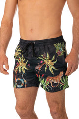 BOXER MOLLA UOMO  NERO PF762BX NERO PIN UP 