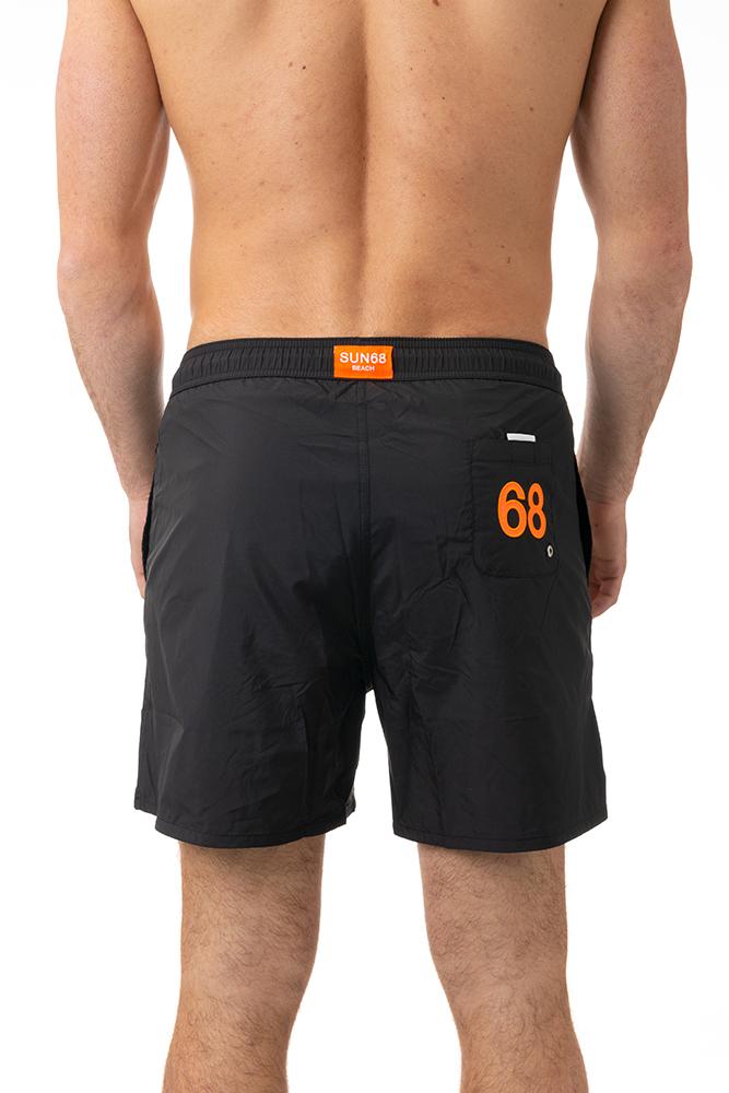 BOXER MOLLA UOMO  NERO H33108 NERO SUN 68 