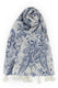 PAREO UNISEX KARAKORUM   CORTO Blu/bianco