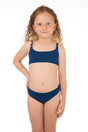 BIKINI BAMBINA  BLU NAVY LUCILLA TRITONE BE BEACH 