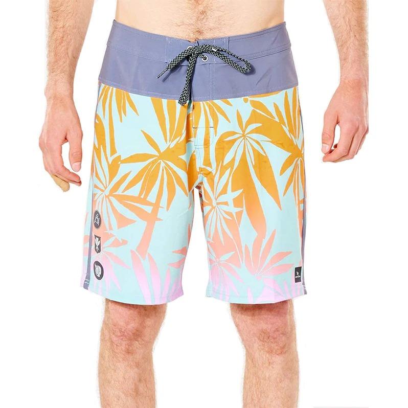 BOXER Uomo RIP CURL senza elastico  LUNGO Azzurro