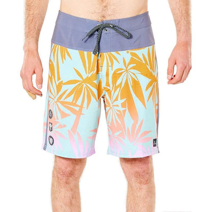 BOXER Uomo RIP CURL senza elastico  LUNGO Azzurro