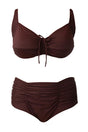 BIKINI BRASSIERE DONNA  MARRONE A197-AM21 D MARRONE BERNE' MABEL 