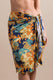 PAREO Donna OLYMARE   LUNGO Blu/oro