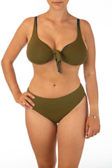 BIKINI FUNZIONALE DONNA  BLU/VERDE