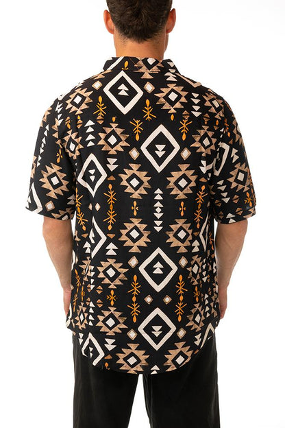 MAGLIA CAMICIA UOMO  ARANCIO BWL UXMALBLACK TOOCO 