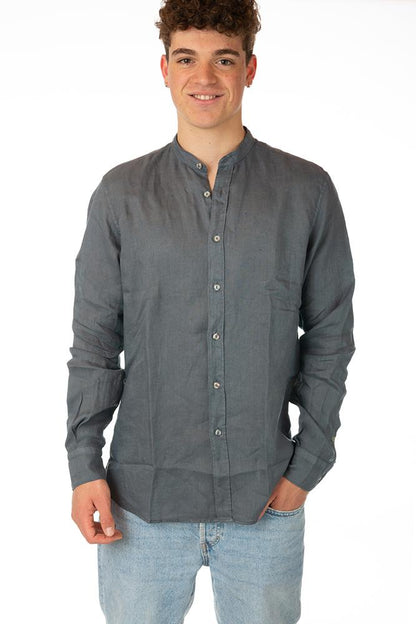 MAGLIA CAMICIA UOMO  GRIGIO 2840 GR FXXK 