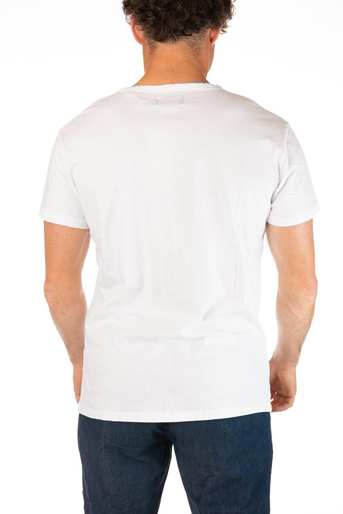 MAGLIA T-SHIRT UOMO  BIANCO LESTERJSO C24 BIANCO IMPURE 