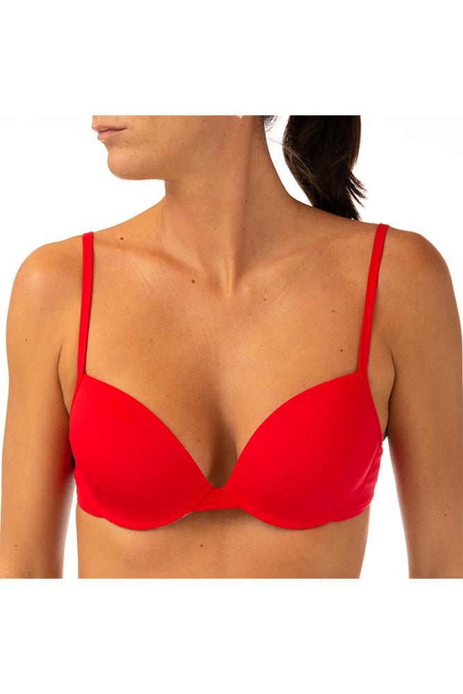 MIX REGGISENO Donna BE BEACH COPPA PREFORMATA   Rosso