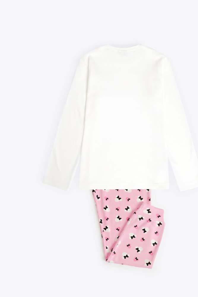 PIGIAMA AUTUNNO/INVERNO BAMBINA  ROSA 62266 ROSA DISNEY 