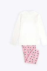PIGIAMA AUTUNNO/INVERNO BAMBINA  ROSA 62266 ROSA DISNEY 