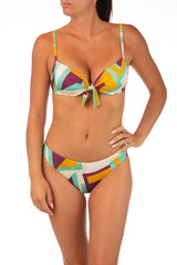 BIKINI COPPA DONNA  CELESTE 7244 7247S 01 CELESTE SHINE 