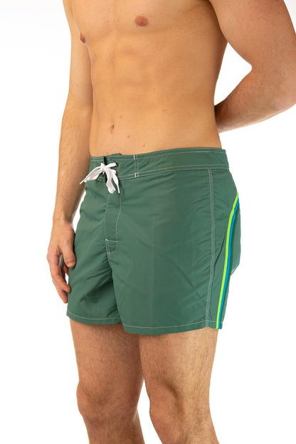 BOXER PIATTO UOMO  VERDE M502 CAMOGREEN SUNDEK 