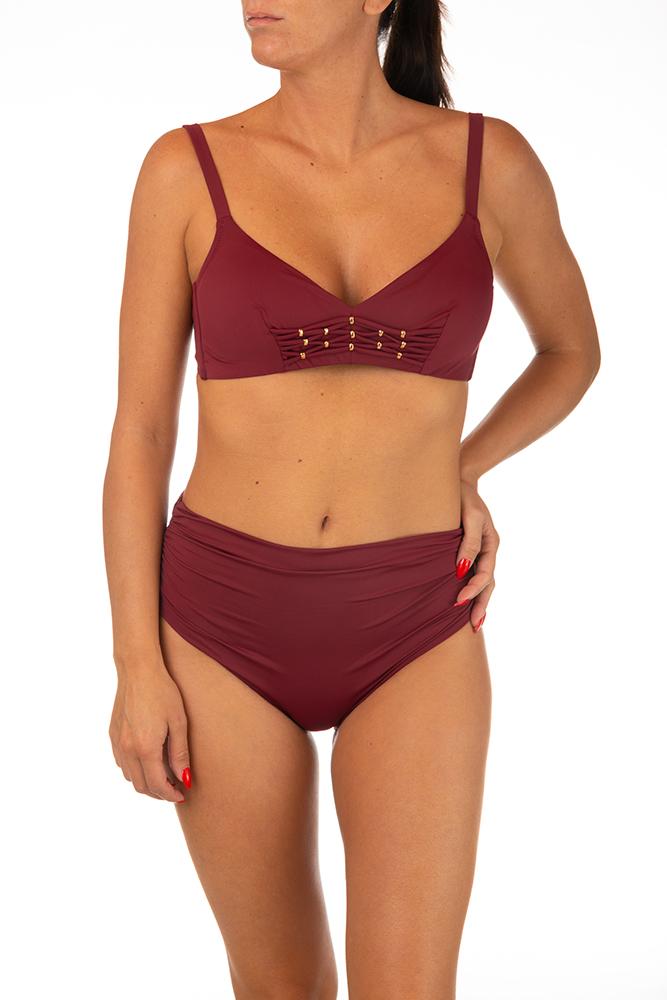 BIKINI COPPA DONNA  BORDEAU