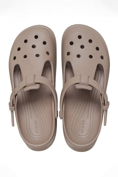 SCARPE DONNA  MARRONE 210581 TAUPE CROCS 