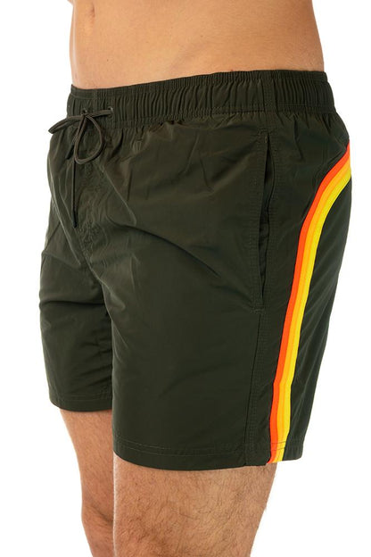 BOXER MOLLA UOMO  VERDE M552 PINE SUNDEK 