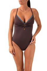 INTERO  IMBOTTITO DONNA  MARRONE 25I-014M CAFFE MARETTE 