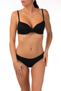 BIKINI Donna LUISA MARIA LUGLI COPPA PREFORMATA  slip regolare Nero