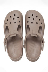 SCARPE DONNA  MARRONE 210581 TAUPE CROCS 