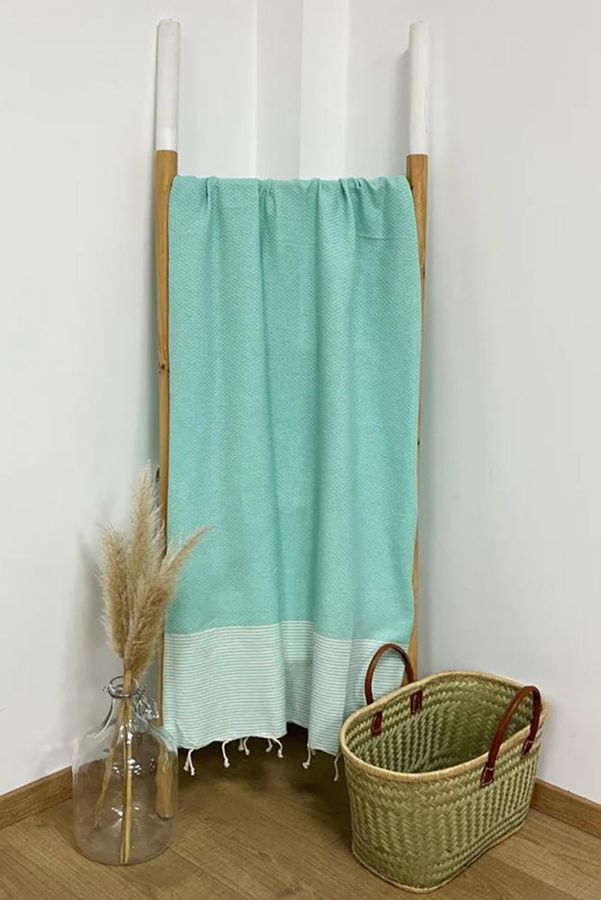 TELO MARE COTONE UNISEX  ACQUA