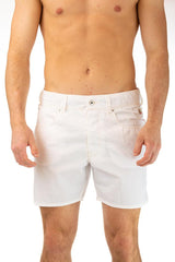 BOXER PIATTO UOMO  BIANCO NEWBEACH 021OFFWHITE ROY ROGER'S 
