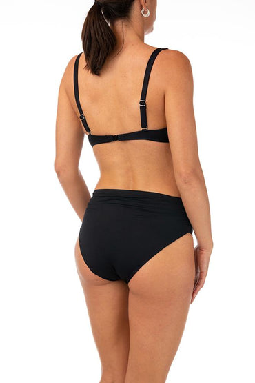 BIKINI Donna TENERA CARLOTTA FERRETTO Coppa C slip Alto Nero