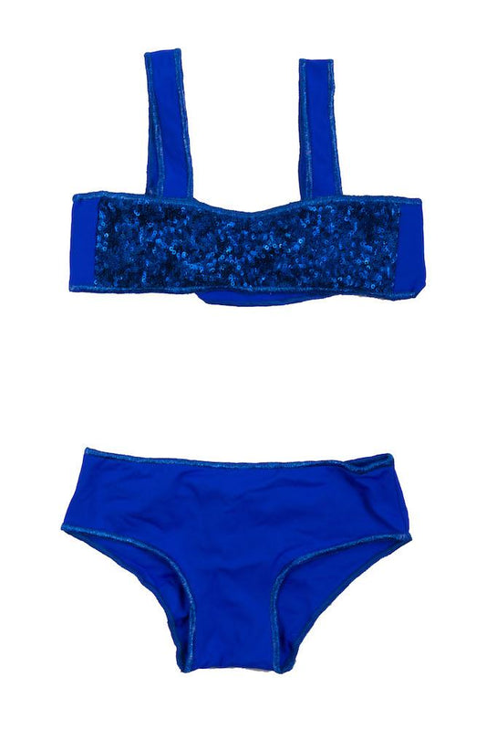 BIKINI BAMBINA BE BEACH FASCIA   Blu