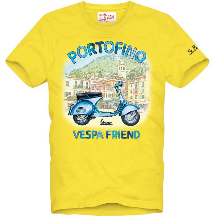 MAGLIA Uomo MC2 SAINT BARTH T-SHIRT   Giallo