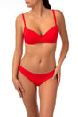 BIKINI Donna LUISA MARIA LUGLI COPPA PREFORMATA  slip regolare Corallo