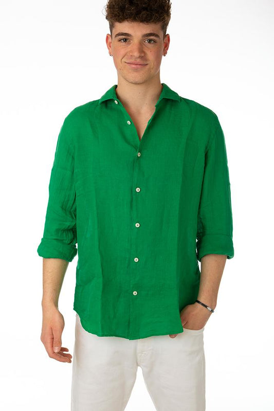 MAGLIA Uomo MC2 SAINT BARTH CAMICIA   Verde