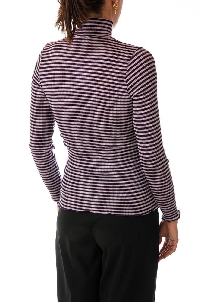 MAGLIA Donna Oscalito autunno/inverno   Viola/Marrone