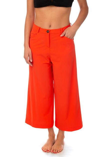 PANTALONE Donna RRD   LUNGO Arancio