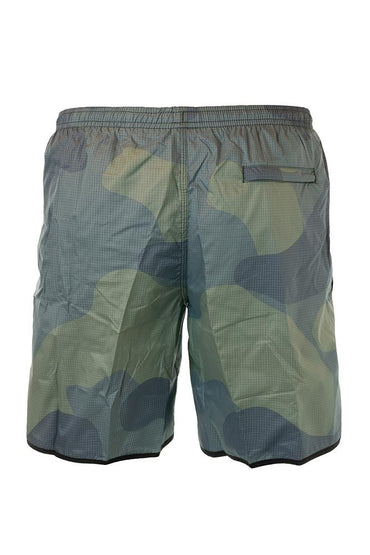 BOXER Uomo SUNDEK con elastico  LUNGO Militare