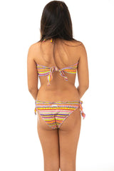 BIKINI FASCIA BAMBINA  FUCSIA