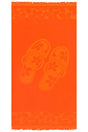 TELO MARE SPUGNA UNISEX  ARANCIO DANTELA KERLAZ COMPTOIR DE LA PLAGE 