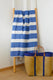 TELO MARE UNISEX COMPTOIR DE LA PLAGE COTONE   Blu