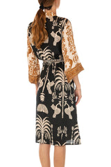 KAFTANO DONNA  NERO KL2003 302P PAHIESA 