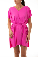 KAFTANO DONNA  ROSA CLEO ROSA FRIEND BE BEACH 