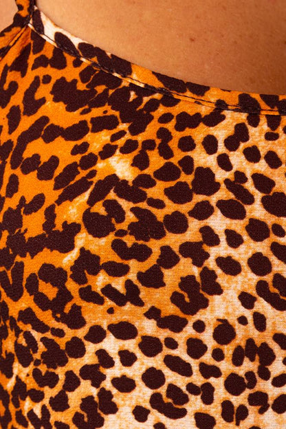 ABITO DONNA  ANIMALIER MF24-1608 X1 ME FUI 