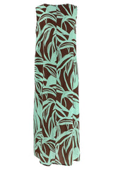  VESTITO ALICIA MARRONE/TURCHESE KARAKORUM 