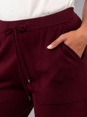 PANTALONE DONNA BORDEAUX HA60 BORDEAUX VERDISSIMA 