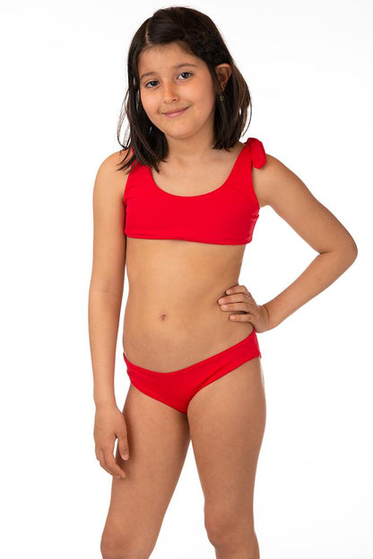 BIKINI BAMBINA BE BEACH BRASSIERE   Rosso