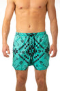 BOXER MOLLA UOMO  TURCHESE CLASSIC OHANATOURQUOISE TOOCO 