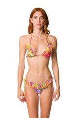 BIKINI TRIANGOLO DONNA  BIANCO C13 C03 10 BIANCO LAETITIA BEACHWEAR 