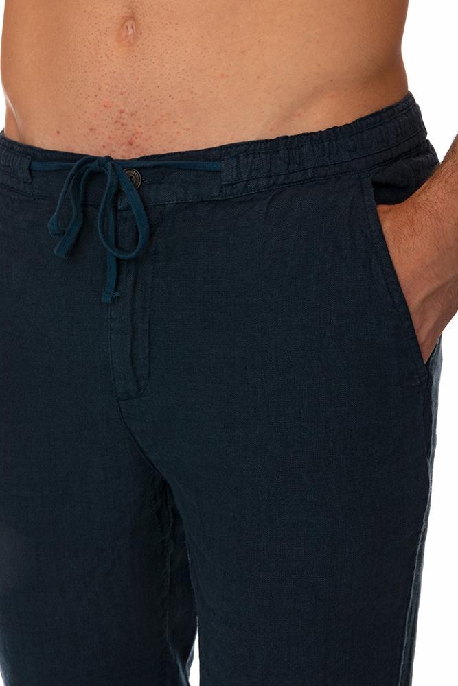 PANTALONE UOMO  BLU NAVY CHINOPORTOFINO BLU NAVY ROY ROGER'S 