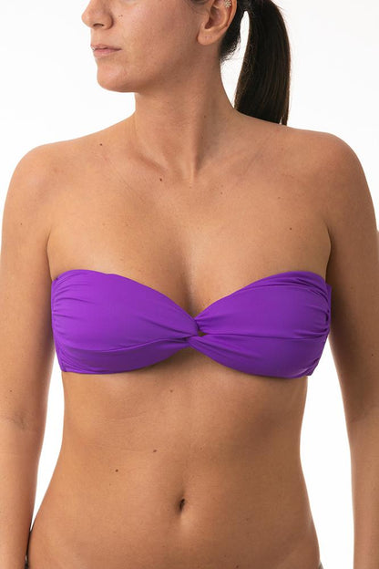 MIX REGGISENO FASCIA DONNA  VIOLA CARAMELLA CHARME BE BEACH 