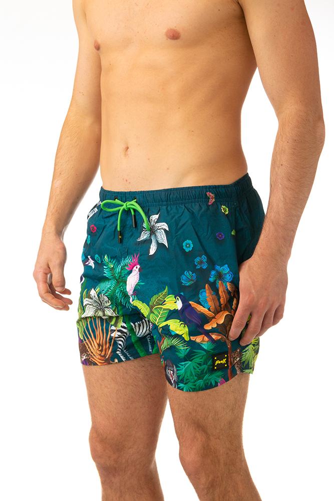 BOXER MOLLA UOMO  VERDE FK24-2051 X05 FXXK 