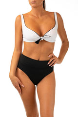 BIKINI BRASSIERE DONNA  NERO CR21MB CR02MB BIANCONERO FISICO 