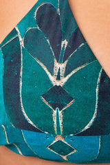 BIKINI TRIANGOLO DONNA  VERDE WCTR MAJORELLEVERDE TOOCO 